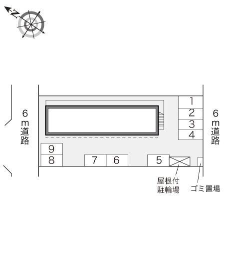 フォーリア(17214)の駐車配置図