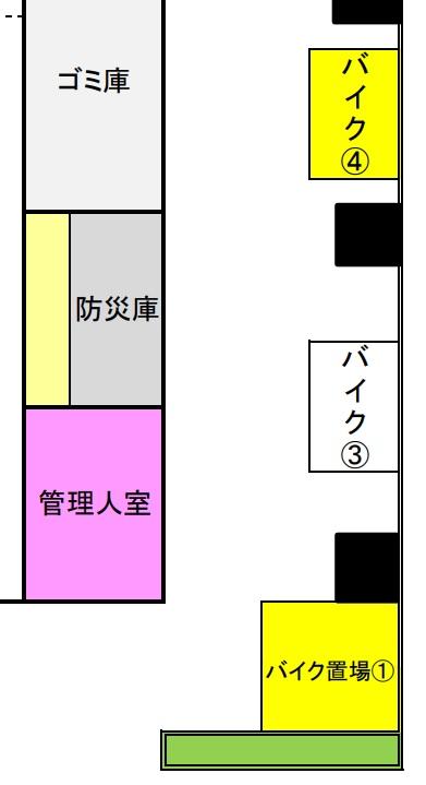リヴシティ両国参番館の駐車配置図