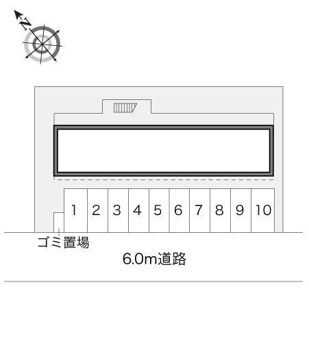 トレンド(20816)の駐車配置図