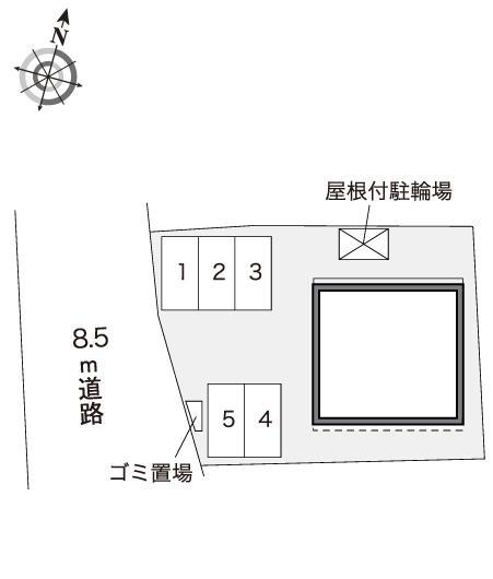 後藤(40989)の駐車配置図