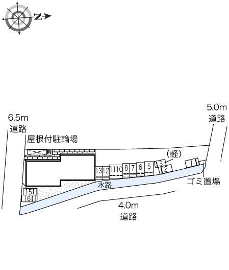 じんすい　ひかり(46134)の駐車配置図