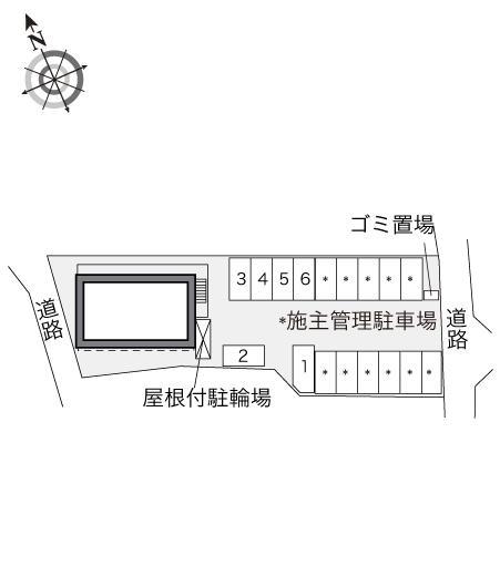 エム　ガーデン(31668)の駐車配置図