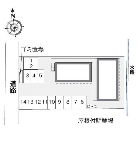 コンフォート(29897)の駐車配置図