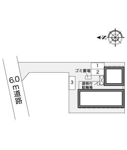 エルミタージュ(27521)の駐車配置図