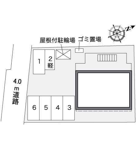 ルミエール(39081)の駐車配置図