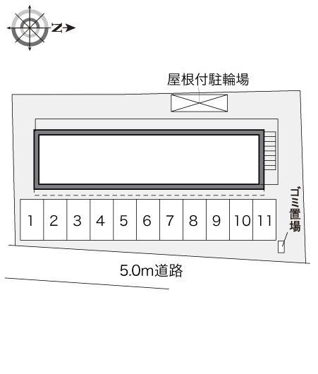 サンフォーレＣ(29681)の駐車配置図