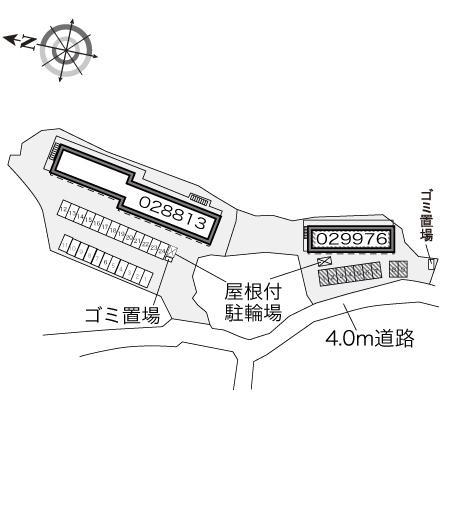 ＴＯＳＨＩ０６(29976)の駐車配置図