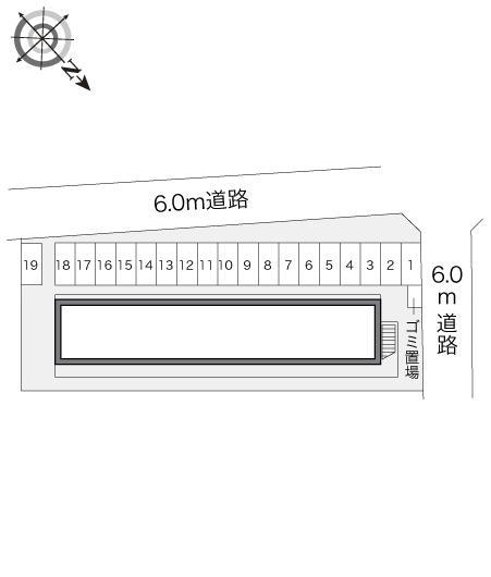 アルジャン(17382)の駐車配置図
