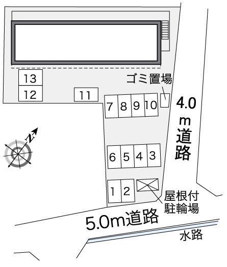 ＩＢＵＫＩ(35797)の駐車配置図