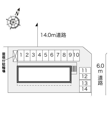 ルピナス(32273)の駐車配置図