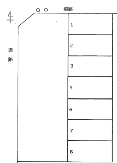 P272の駐車配置図