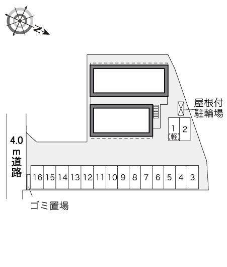 デュ　ボワ(34994)の駐車配置図