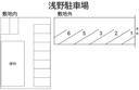 浅野駐車場の駐車場