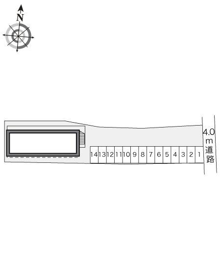 ファームヒルズ(18293)の駐車配置図