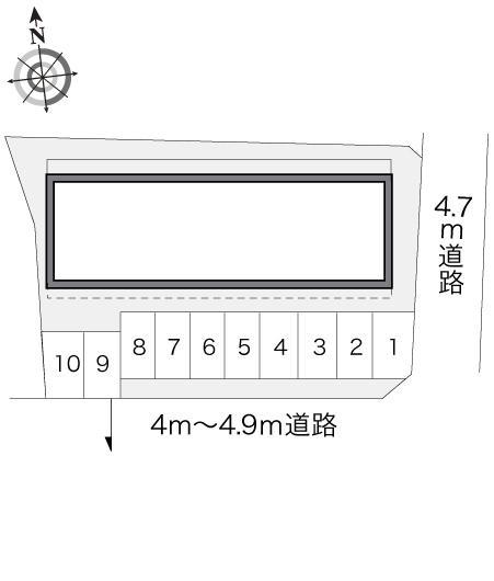 エスペランセ(10950)の駐車配置図