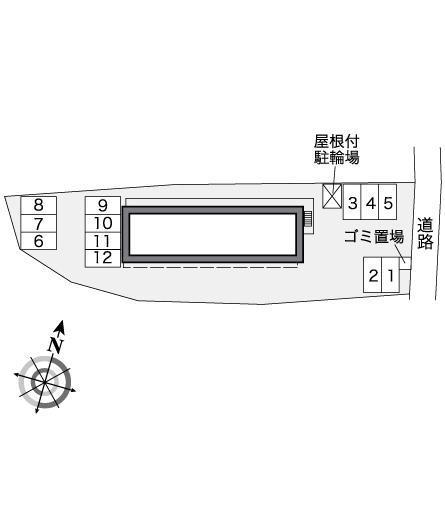 萌(27588)の駐車配置図