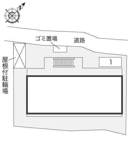 グリーン(24795)の駐車配置図