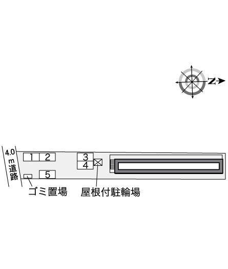 ＭＡＳＵＤＡⅢ(37699)の駐車配置図