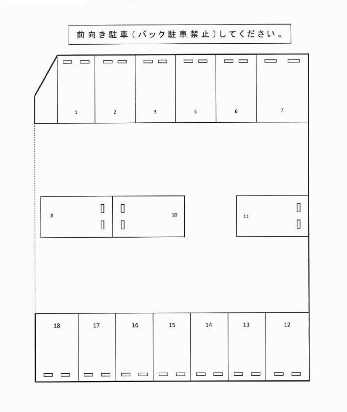 J-770の駐車配置図
