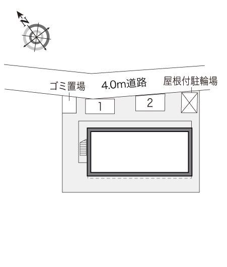 コスモ(20393)の駐車配置図