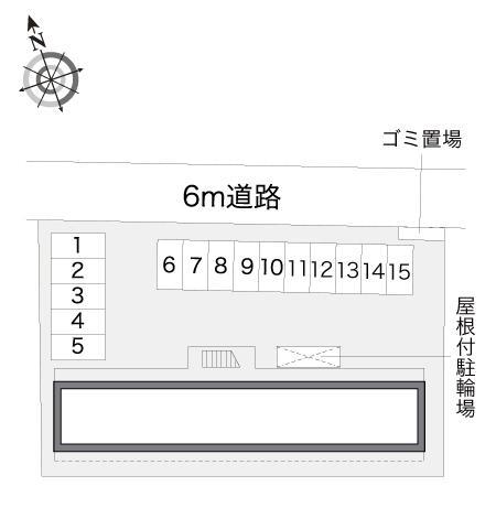 竹山(14410)の駐車配置図