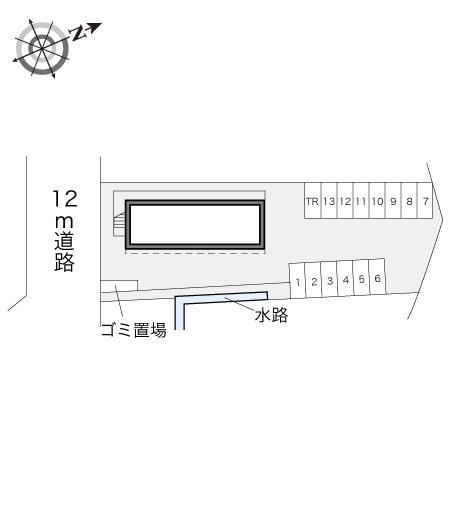 Ｋｏｉｚｕｍｉ・Ⅲ(16402)の駐車配置図