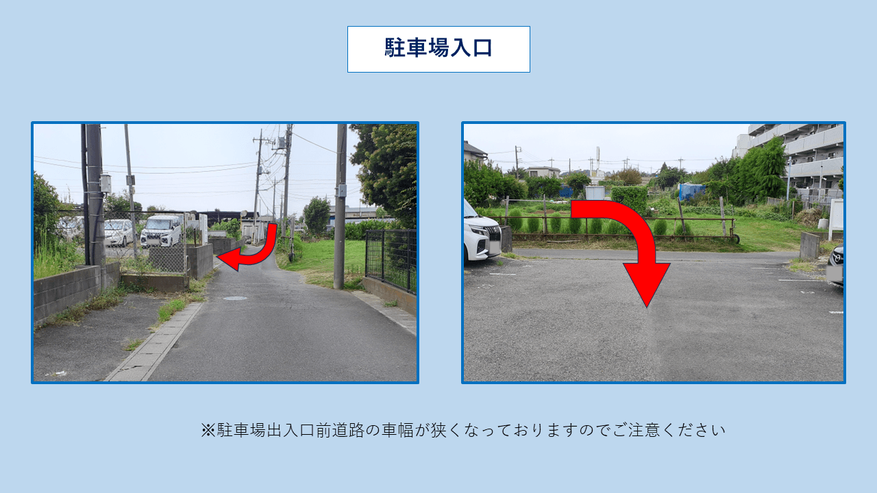 北方町４丁目１４６７番駐車場の外観・駐車場イメージ3枚目