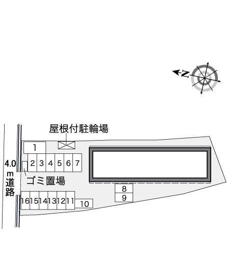 ＨＯＰＥ(37993)の駐車配置図
