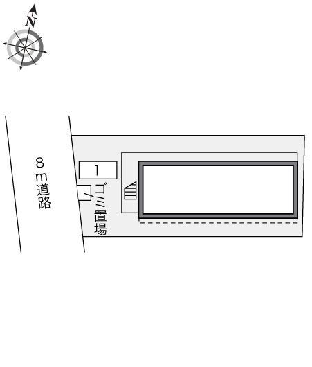 ぎぷふぇる(16547)の駐車配置図