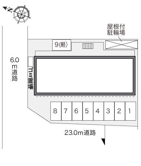 Ｔａｋｅｕｃｈｉ(24732)の駐車配置図