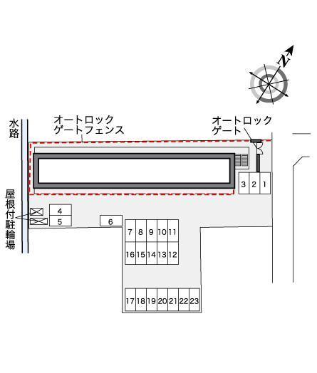 マシェリ(39873)の駐車配置図
