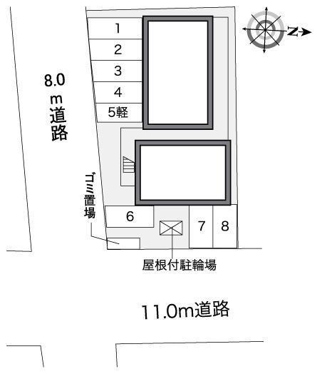 マンデルブロ(38883)の駐車配置図