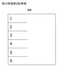 SSパーク原の馬場駐車場②の駐車場