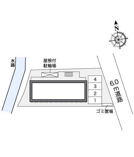 コート　グラン(26272)の駐車配置図