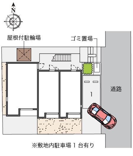 トゥリーベル(55060)の駐車配置図