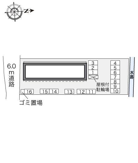 五十鈴川(29785)の駐車配置図