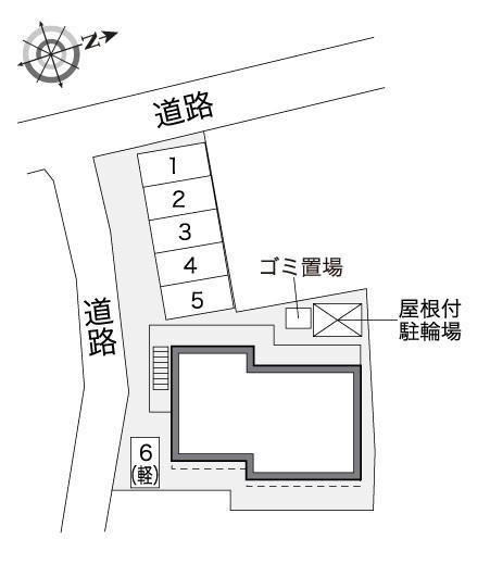 すみれⅡ(32539)の駐車配置図