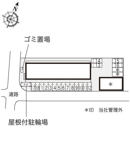 トビス(40452)の駐車配置図