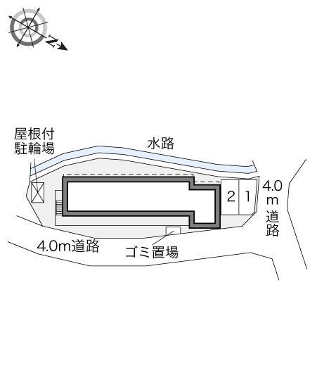 ラポール(29014)の駐車配置図