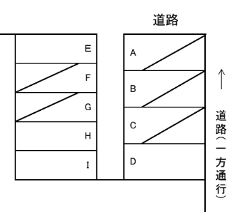清住ハイツ駐車場-1の駐車配置図