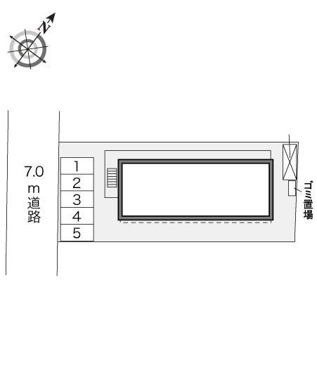 ターナー(28421)の駐車配置図
