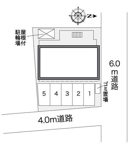 セレージュ(27160)の駐車配置図