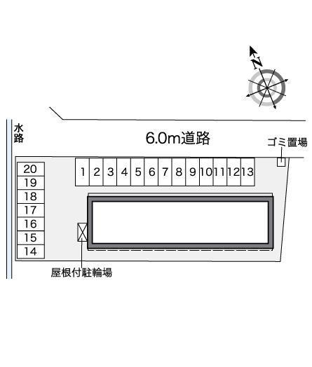 浜名湖(37950)の駐車配置図