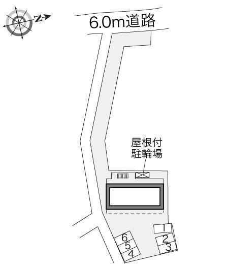 アーバン向丘Ⅱ(34831)の駐車配置図