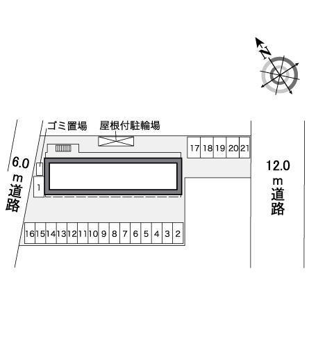 和(39277)の駐車配置図