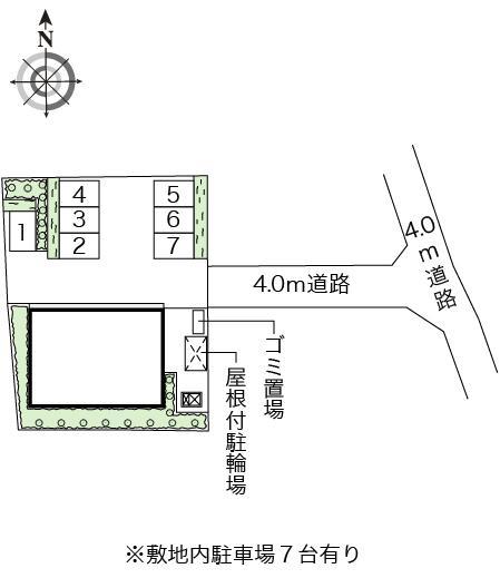 エスプリットテラス(44558)の駐車配置図