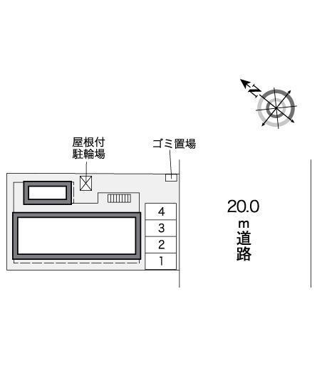 あつべつ(39657)の駐車配置図