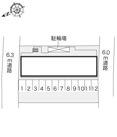 Ｍ－１(23557)の駐車配置図