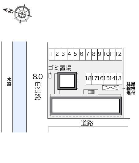 みやこ(27910)の駐車配置図