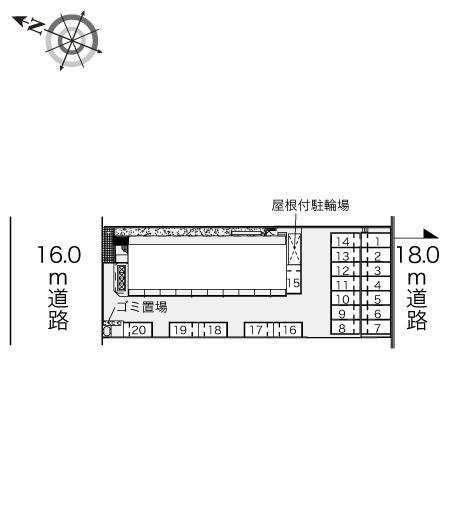 カンテサンス(42079)の駐車配置図